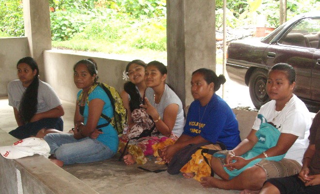 Roxcindlina, Tesiann, Tracy, Krystal, Aleen, and Melojane. Roxcindlina, Tesiann, Tracy, Krystal, Aleen, and Melojane.