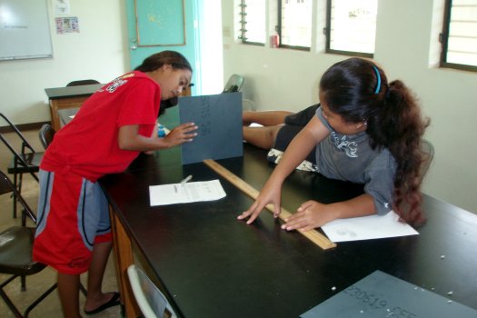 Irene and Aireen reflections and refraction lab