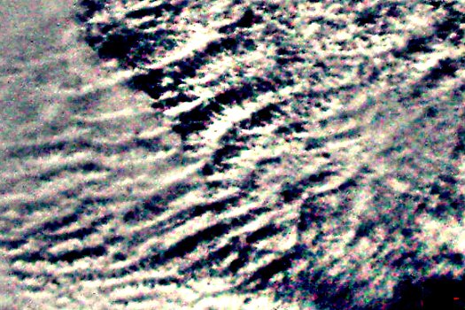 Altocumulus or possible cirrocumulus clouds Altocumulus or possible cirrocumulus clouds